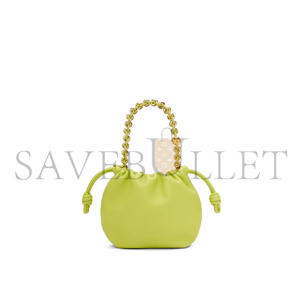 LOEWE MINI FLAMENCO PURSE BAG IN MELLOW NAPPA LAMBSKIN A914CBPX03-8524 (23*17*5.5cm)